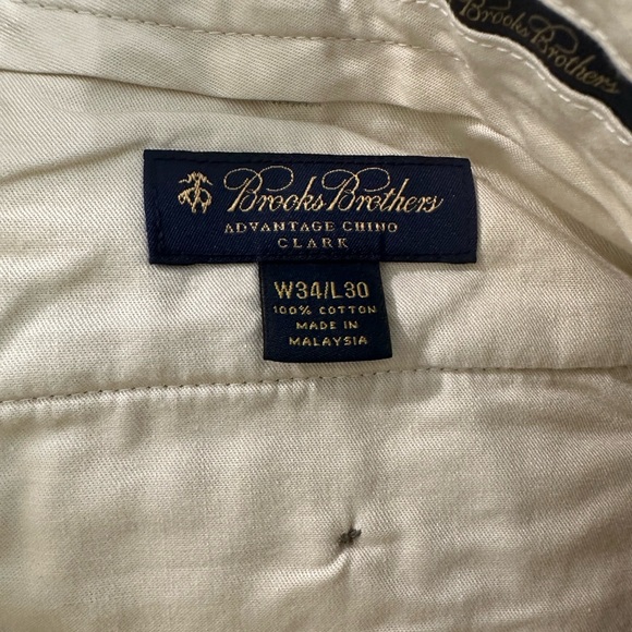 Brooks Brothers Khaki Chinos - Picture 2 of 4